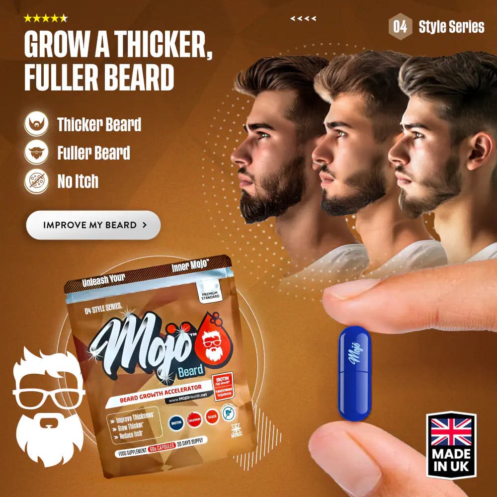 MOJO™ BEARD Capsules（チェックアウト後） — 無料プレゼント 3