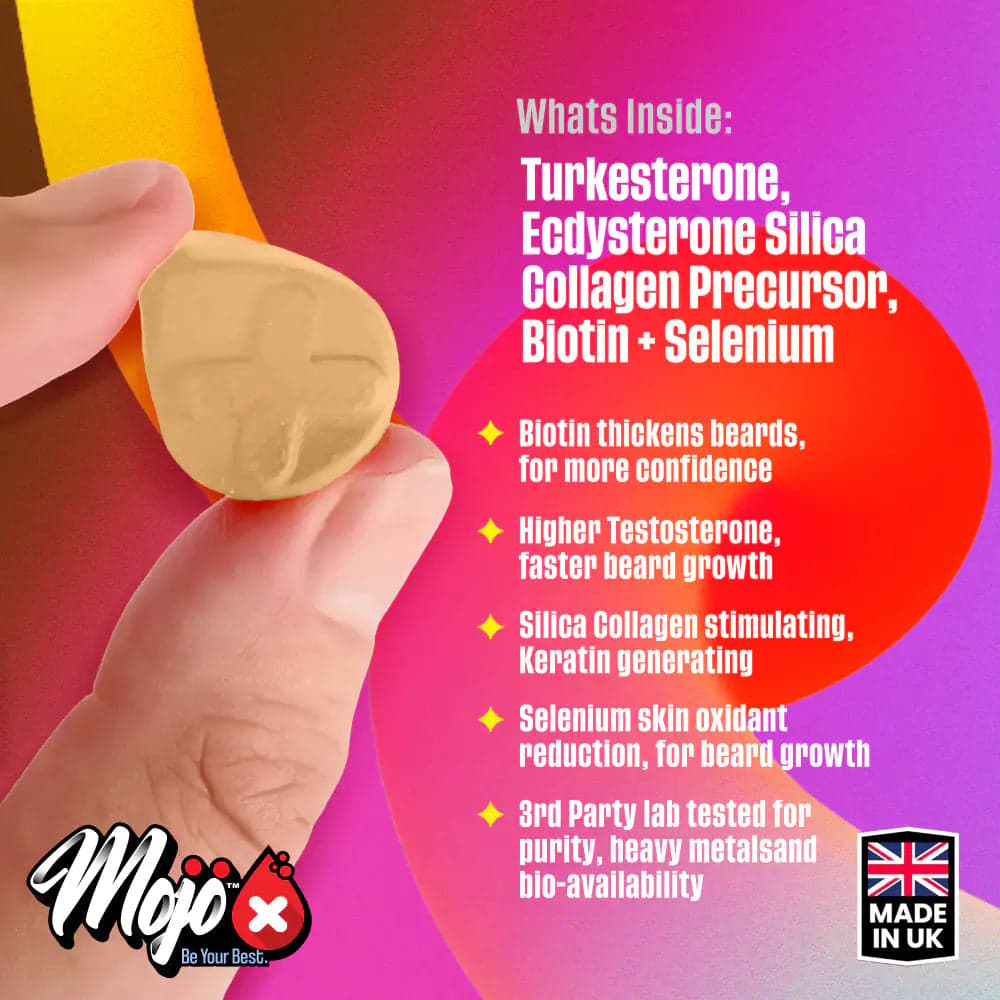 MOJO™ BEARD Gummies（チェックアウト後） — 無料プレゼント 3